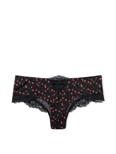 Трусики Very Sexy Micro Lace Inset Cheeky Panty Mini Rose Stem