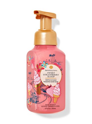 Парфумоване мило-пінка Sweet Strawberry Scoop Foaming Hand Soap