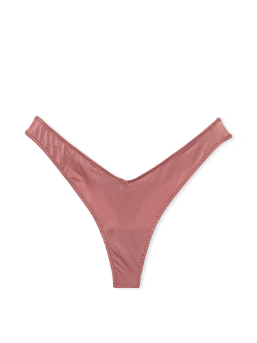 Трусики Strappy Back High-Leg Thong Panty Vintage Rose