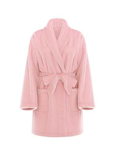 Плюшевий халат Short Cozy Robe Pretty Blossom