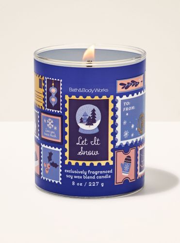 Ароматизована свічка Let It Snow 1-Wick Candle