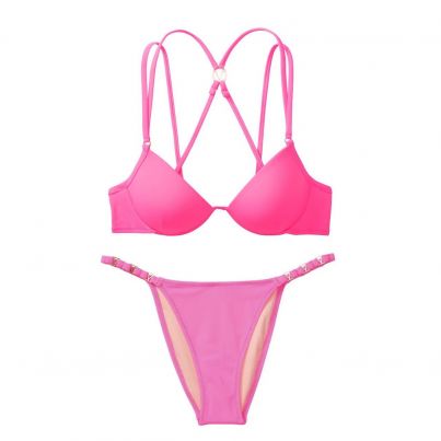 Купальник Victoria's Secret Malibu Love Fabulous Pink 36B+L