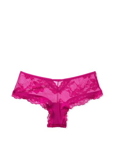Трусики Very Sexy Sheer Mesh & Lace Cutout Cheeky Panty Victoria's Secret