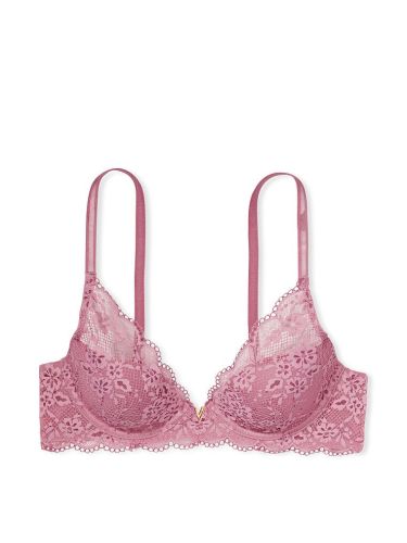 Бюстгальтер Lace Half-Pag Plunge Bra Dusk Mauve Victoria's Secret