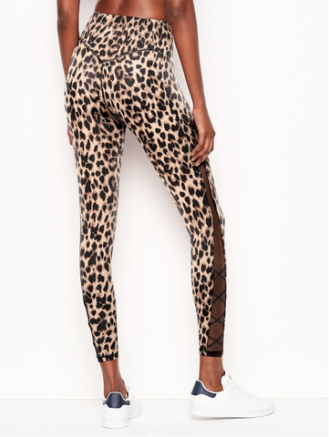 Леггинсы спортивные Legging Sport Leopard Victoria's Secret size 8