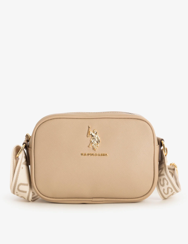 Сумка Classic Zip Crossbody Bag Taupe від U.S. Polo Assn.