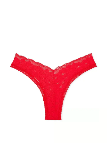 Трусики Lacie Brazilian Panty Red Victoria's Secret Pink