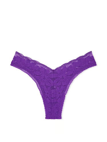 Трусики Lacie Brazilian Panty Purple Victoria's Secret Pink
