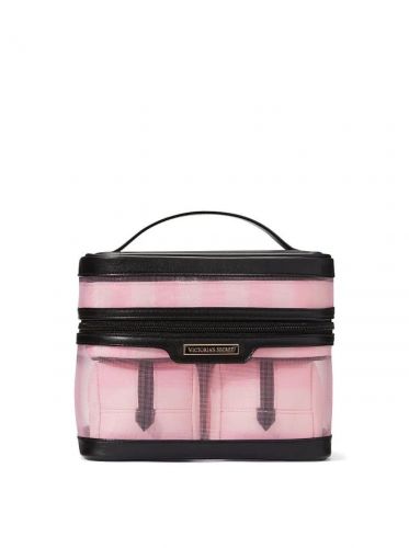 Набір косметичок  4-in-1 Train Caseу Iconic Stripe Mesh Victoria's Secret