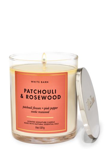 Ароматизована свічка Patchouli & Rosewood Candle