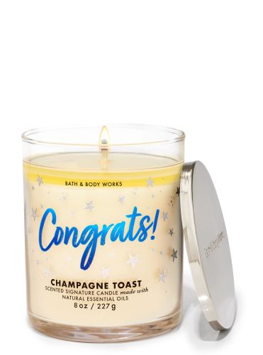 Ароматизована свічка Champagne Toast Candle