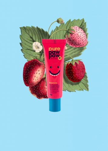 Pure Paw Paw бальзам для губ strawberry 15 г