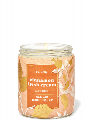 Ароматизированная свеча Cinnamon Irish Cream Bath & Body Works