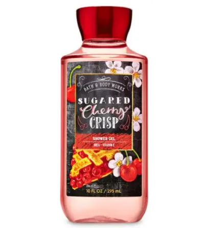 Парфумований гель для душу Sugared Cherry Crisp від Bath and Body Works