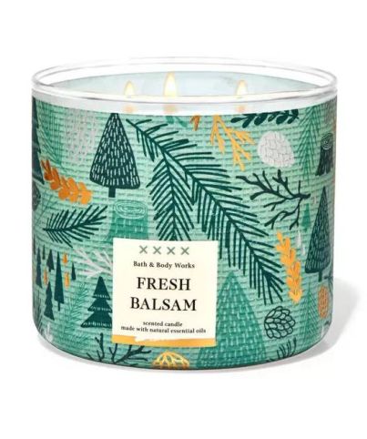 Ароматизована свічка Fresh Balsam 3-Wick Candle