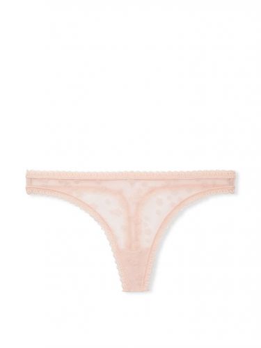 Трусики Lacie Thong Panty Purest Pink Victoria's Secret