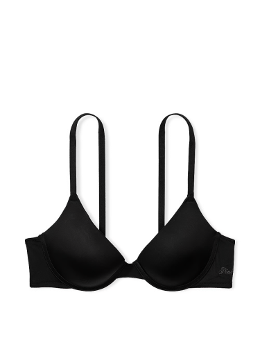 Бюстгальтер PINK Wear Everywhere Push-Up Bra Black