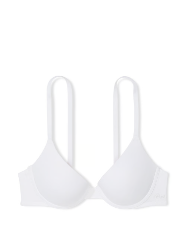 Бюстгальтер PINK Wear Everywhere Push-Up Bra White