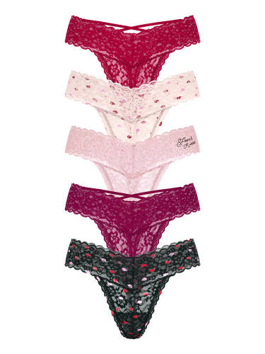 Набір трусиків 5-Pack Lacie Thong Panties Multi