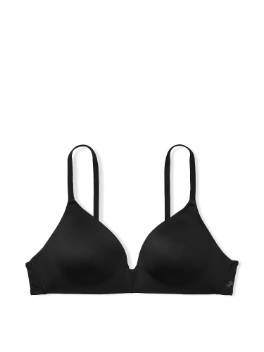 Бюстгальтер PINK Wear Everywhere Push-Up Wireless Bra Black
