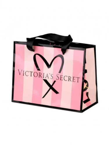 Подарунковий пакет сердечко VS Gift Bag (L )