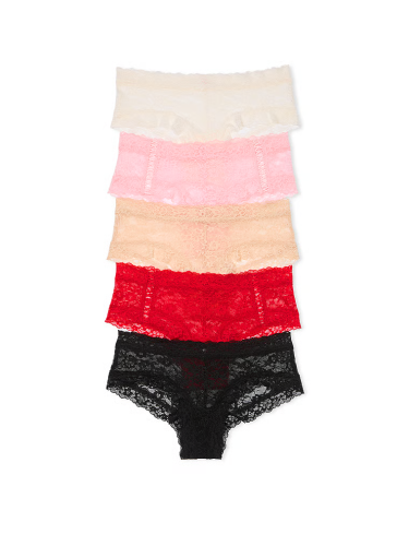 Набір трусиків 5-Pack Lace Cheeky Panties Multi