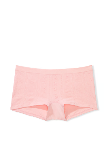Трусики Victoria's Secret Seamless Boyshorts Panty Pink Blossom