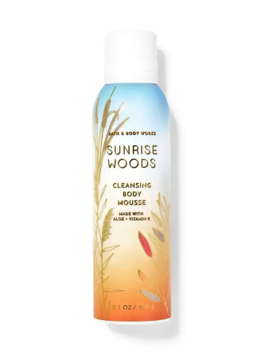 Очищаючий мус для тіла Sunrise Woods від Bath & Body Works