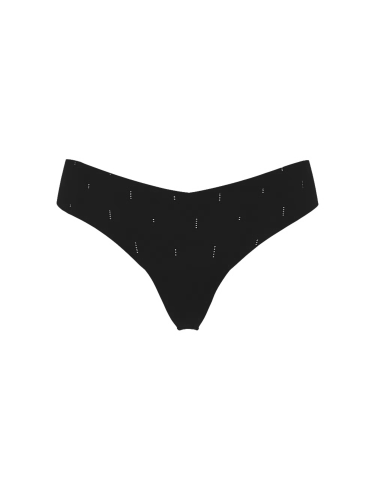 Трусики No-show Sparkle Thong Panty Black