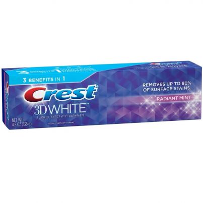 Зубна паста Crest 3D White Toothpaste Radiant Mint 136 г