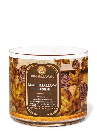 Ароматизована свічка Marshmallow Fireside 3-Wick Candle