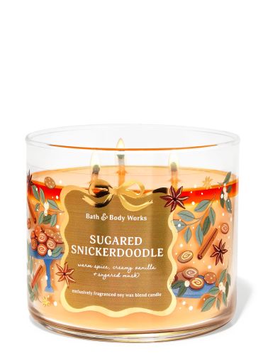 Ароматизована свічка Sugared Snickerdoodle 3-Wick Candle