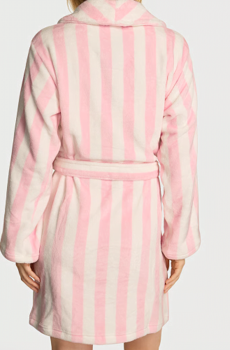 Плюшевий халат Short Cozy Robe Iconic Stripe Wings