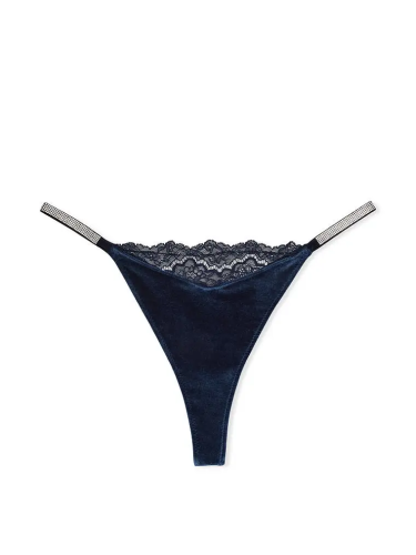 Трусики Very Sexy Shine Strap Thong Panty Noir Navy