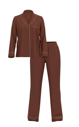 Піжама Modal Long Pajama Set Ganache