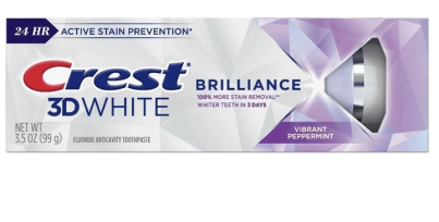 Відбілююча зубна паста Crest 3D White Brilliance Vibrant Peppermint 130г