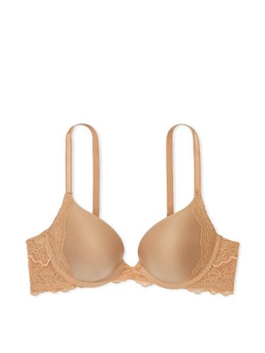 Бюстгальтер Smooth Push-Up Bra with Lace Praline