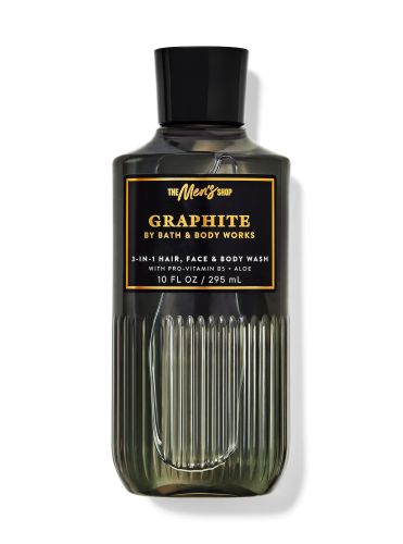 Парфумований гель для душу Graphite 3 in 1 Hair, Face, Body