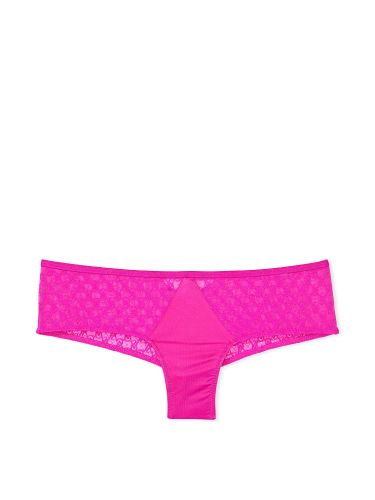 Трусики Icon by Victoria's Secret Lace Cheeky Panty Фуксія