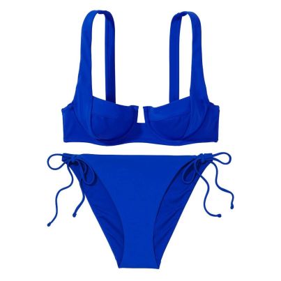 Купальник Victoria's Secret Full Coverage Bikini Blue Oar