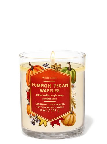 Ароматизована свічка Pumpkin Pecan Waffles One Wick Candle