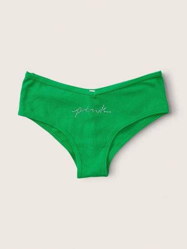 Трусики Cotton Rib Cheekster Panty Green