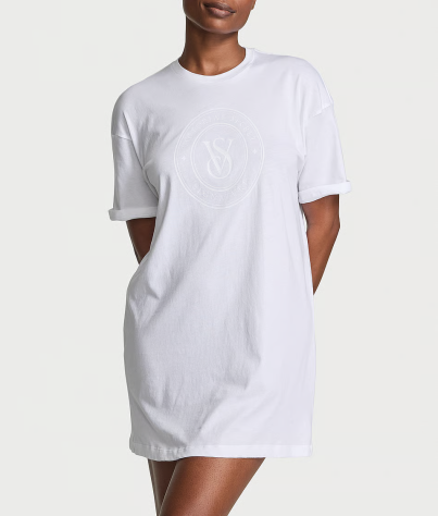 Нічна сорочка 100% Cotton Oversize Sleep Tee