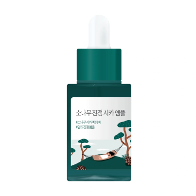 Заспокійлива сироватка Pine Calming Cica Ampоule Serum ROUND LAB