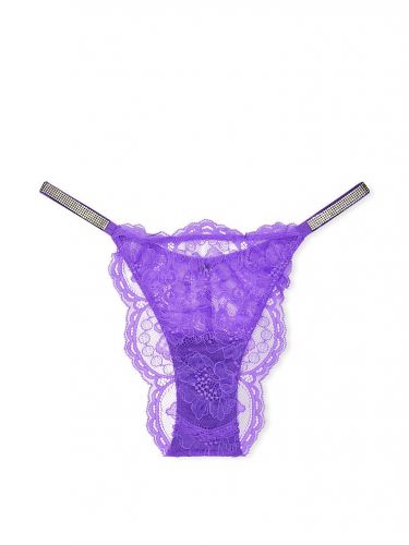 Трусики Very Sexy Shine Strap Brazilian Panty Violet