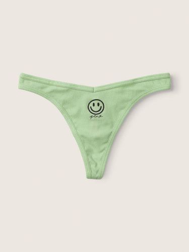 Трусики Cotton High-Leg Thong Panty