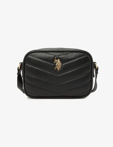 Сумка Quilted V Crossbody Bag Black від U.S. Polo Assn.