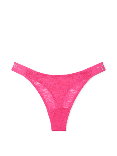 Трусики Wink Logo High-Leg Thong Panty Carmine Rose