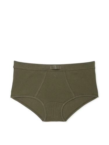 Трусики Logo Cotton Boyshort Panty Olive