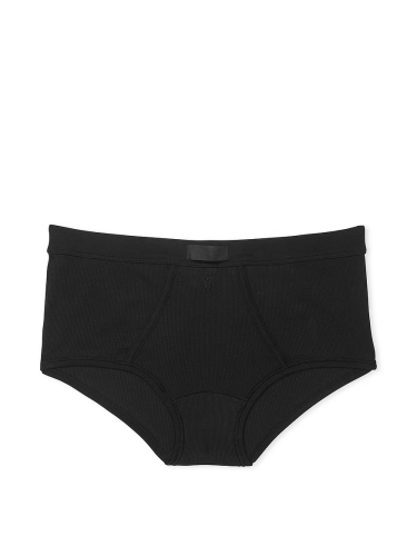 Трусики Logo Cotton Boyshort Panty Black